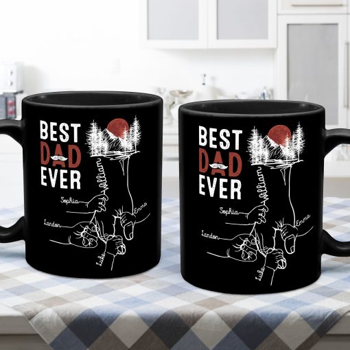 Best Dad Ever - Personalized Mug - Image 4