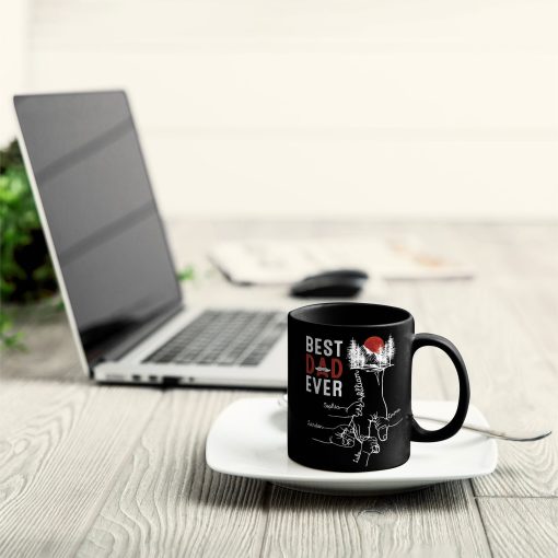 Best Dad Ever - Personalized Mug - Image 3