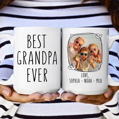 Best Grandpa/Grandma/Dad/Mom/Aunt - Personalized Mug - Image 4