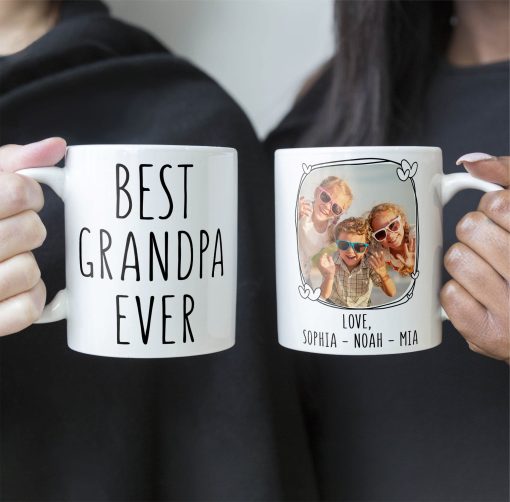 Best Grandpa/Grandma/Dad/Mom/Aunt - Personalized Mug - Image 5