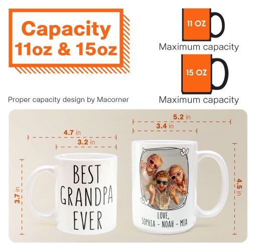 Best Grandpa/Grandma/Dad/Mom/Aunt - Personalized Mug - Image 6