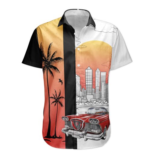 Custom Retro Cars Photo Muscle Cars For Men, Husband - Custom Photo Hawaiian Shirt - Image 6