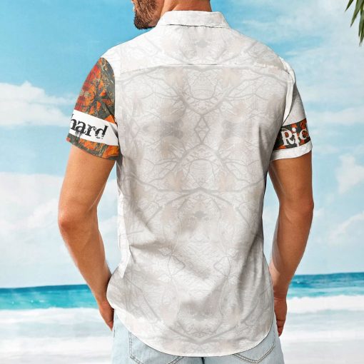 Deer Hunting Camo Realtree Custom Name Tactical Aloha Shirts - Custom Hawaiian Shirts - Image 2