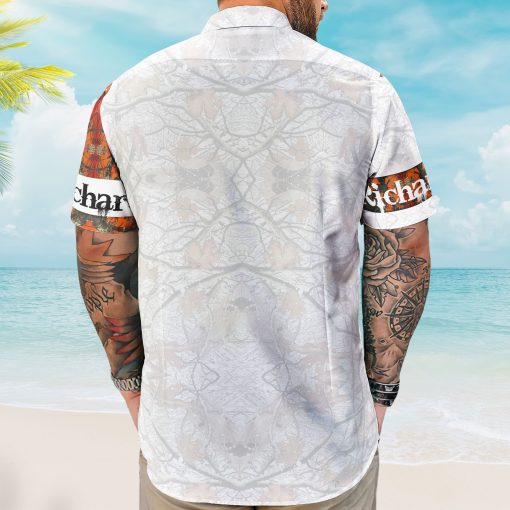Deer Hunting Camo Realtree Custom Name Tactical Aloha Shirts - Custom Hawaiian Shirts - Image 4