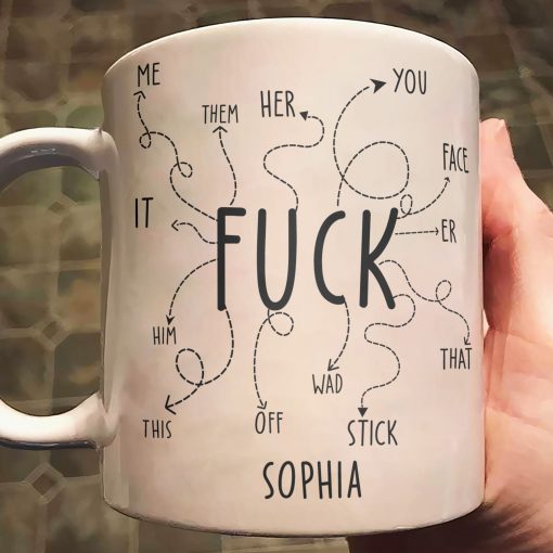 F*ck Off Funny Coffee Mug, Rude Mug, Best Friend Gift, Self Gift - Personalized Mug - Image 2