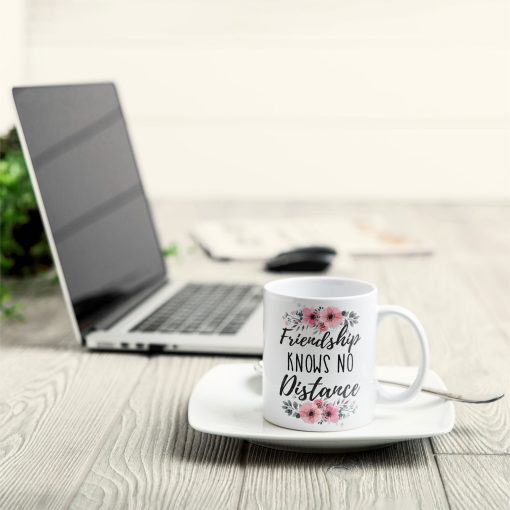 Friendship Knows No Distance - Personalized Mug - Birthday, Long Distance Friendship Gift For Sister, Soul Sister, Best Friend, BFF, Bestie, Friend - State Girls - Image 5