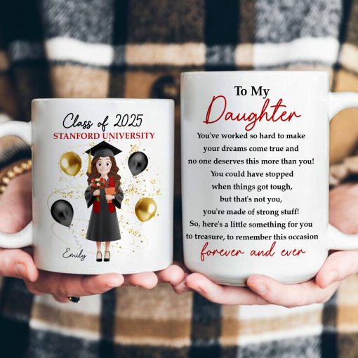 Graduation Gift A Little Something For You To Treasure - Personalized Mug - Image 3