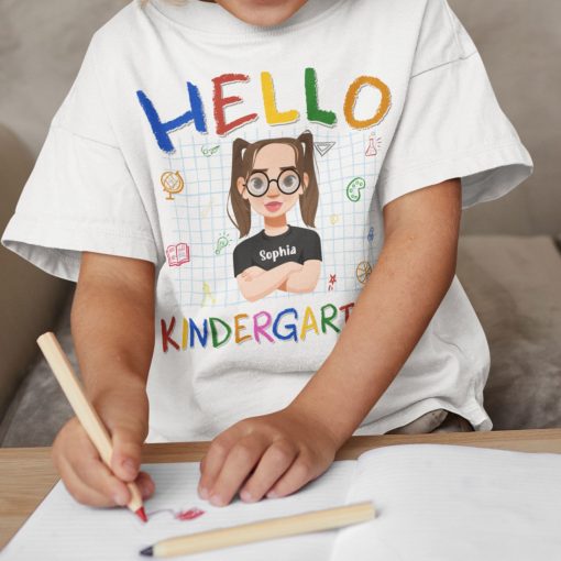 Hello Grade School - Personalized Shirt - Image 3