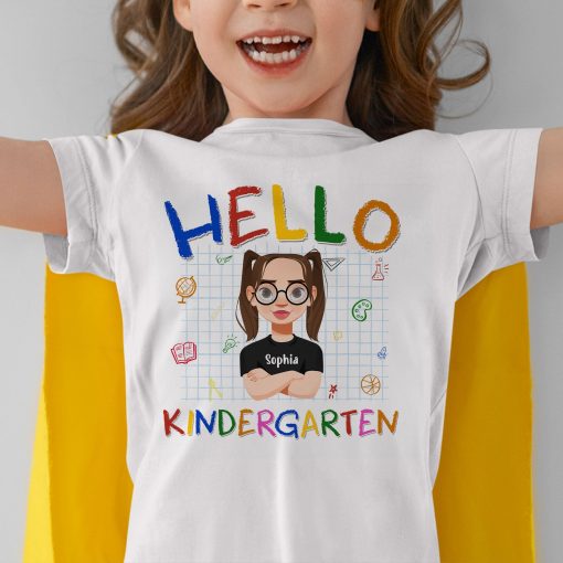 Hello Grade School - Personalized Shirt - Image 4