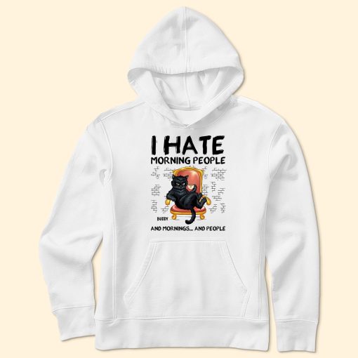 I Hate Morning People - Personalized Shirt - Image 4