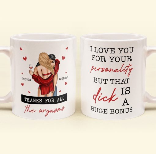 I Love You For Your Personality Anniversary Gift - Personalized Mug - Image 4