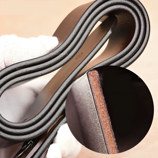 I Wish You Happy Valentine's Day With All Of My Butt - Personalized Engraved Leather Belt - Image 9