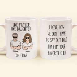 Like Father Like Daughter - Personalized Mug