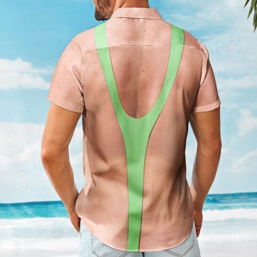 Men Sling Swimsuit Funny Ugly Hawaiian Shirt - Personalized Hawaiian Shirt - Image 2