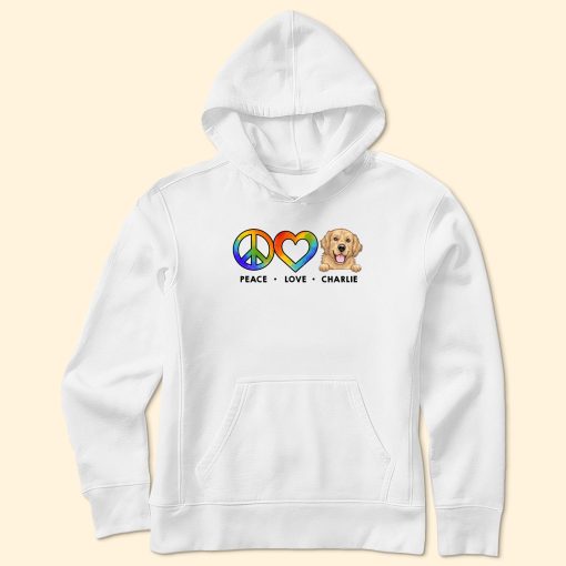Peace Love Pet - Personalized Shirt - Image 5