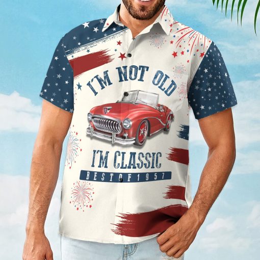 I'm Not Old - Personalized Photo Hawaiian Shirt - Image 4