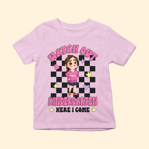 School, Here I Come - Personalized Shirt - Image 4