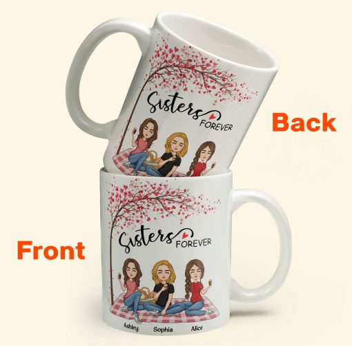 Sisters Forever - Limited Edition - Personalized Mug - Image 7