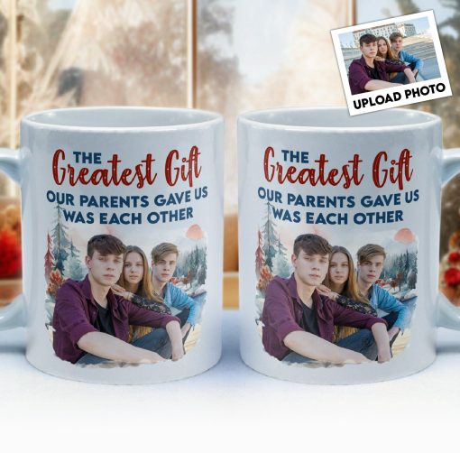 The Gift Our Parents Gave Us - Personalized Mug - Image 3