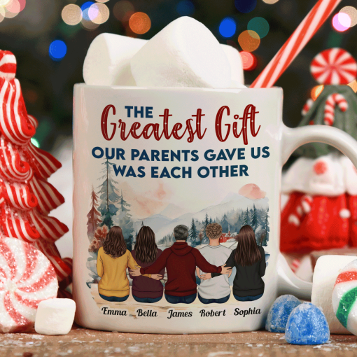The Gift Our Parents Gave Us - Personalized Mug - Image 2