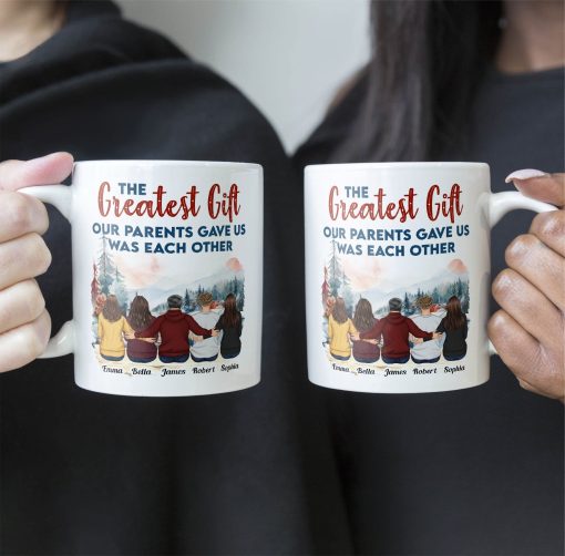 The Gift Our Parents Gave Us - Personalized Mug - Image 6