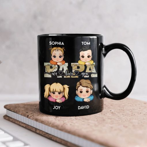 We Love You Papa From The Reasons You Drink - Personalized Mug - Image 4