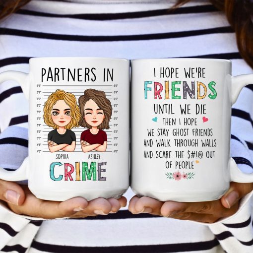We're Friends Until We Die - Personalized Mug - Image 7