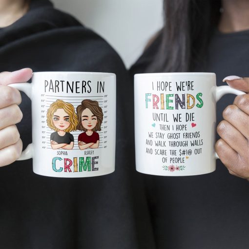 We're Friends Until We Die - Personalized Mug - Image 6